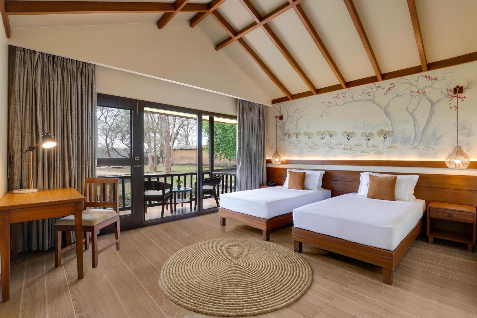 Tigerland Safari - A Lemon Tree Resort, Chitwan, Nepal Patlahara Oda fotoğraf